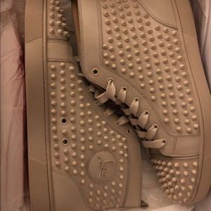 Christian Louboutin Flat Calf/Spikes